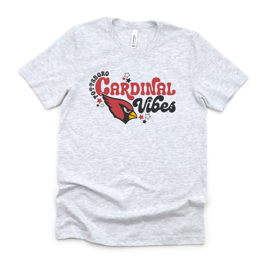 Pottsboro Cardinal Vibes T-Shirt | Adult & Youth Sizes